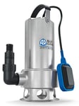 AR Blue Clean Pompe Immergée ARUP 1100XD pour Eaux Sales (1.100 W, Débit max. 16.500 l/h, Hauteur d'élévation max. 10,5 m)