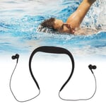 IPX8 Waterproof Swimming Headphone MP3 Music Player FM Radio Music Player Fo New