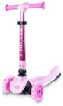 Zinc Flyte Kids Foldable 3 Wheel Scooter - Pink