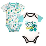 Lot de 2 bodies manches courtes bébé garçon Natéo - Taille - 3 mois (62 cm)