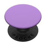 ​​​​PopSocket Pop Grip Light Pastel Plain Purple Solid Color Swappable