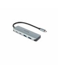 DICOTA D32061 hub & concentrateur USB Type-C 10000 Mbit/s Argent Dicota