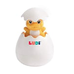 LUDI - Œuf de Bain Magique - Jouet de Bain pour Bébé - 9,2 x 9,7 x 9,2 cm - À Partir de 10 Mois