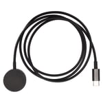 Kellolaturi Kannettava USB C Lataustelakka Magneettinen älykellon laturi Samsung Galaxy Watch3 5 Active1 2 R840 R850