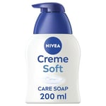 NIVEA Hand Wash Rich Moisture Soft Soap x 250ml Moisturising Hand Soap Gently Cleanses and Cares for Your Skin While Washing Hands, 1500 millilitre, (Pack of 6)