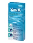 Oral-B Superfloss 50 Fils Avec Goût Menthe, 4er Paquet (4 X