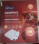 Silentnight Comfort Control Electric Blanket Single Heated Electric Underblanket