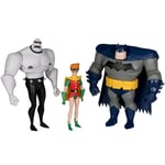 McFarlane The New Batman Adventures Batman Mutant Leader & Robin 3pk (Legends of The Dark Knight) Gold Label Toys