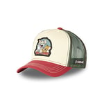 Casquette Homme & Femme Tom and Jerry, Casquette Trucker Originale et Authentique, Beige, Rouge, Vert, Taille TU