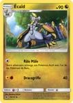 Carte Pokémon Écaïd - 90 Pv - Soleil Et Lune Invasion Carmin - 76/111 Neuve - Fr