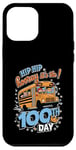 Coque pour iPhone 12 Pro Max 100 Days of School Bus Driver Kids Teacher Hooray 100