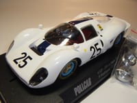 Policar Slot.it 412 P #25 Le Mans 1967 CAR06D Circuit De Course 1:32 Slotcar