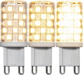 LED G9 3-Steg DIM 2700K 500lm 4W(42W)