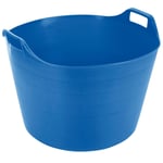 75L Flexi Tub Plastic Trugs Bucket Heavy Duty Garden Storage Container Sky Blue