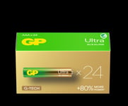 GP Ultra Alkaline AAA -paristo, 24AU/LR03, 24 kpl