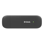 D-LINK 4G USB-adapter, 150Mbps, microSD-plats, LTE/GSM, svart