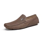 Bruno Marc Mocassins et Loafers Hommes Confortable Slip on Décontracté Chaussures Bateau et Mocassins pour Homme Marron 3251314 Taille 41