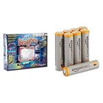 Aqua Dragons Underwater World Deluxe & Amazon Basics AAA Performance Alkaline Batteries [Pack of 8] - Packaging May Vary