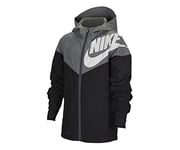 Nike Homme Windrunner Sweatshirt, White/Black/Wolf Gray/White, L EU