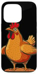 iPhone 13 Pro Chicken and Rooster Breast Costume Case