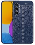 Samsung Galaxy A54 5G      Leather Texture Case    Navy