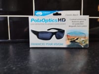 JML Black Polarised Sunglass HD PolaOptics Brand New. X 1