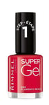 Rimmel London Super Gel STEP1 kynsilakka 12 ml, 045 Flamenco Beach