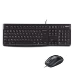 Ensemble Clavier Souris filaire - Logitech - MK120 - AZERTY