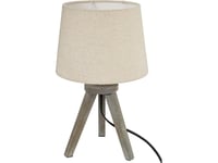 Atmosphera Bordslampa Tripod Sänglampa Aria Beige