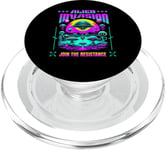 Je veux croire à UFO Hunter Alien PopSockets PopGrip pour MagSafe