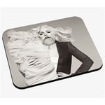 Tapis de souris Lady gaga barbue grosse barbe humour troll 1