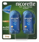 Nicorette Fruit 2mg Lozenge 80 lozenges