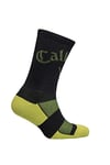 Callaway Homme Callaway Golf de Tennis Tour, pour Homme Chaussettes, Noir/Vert citron, Taille unique EU