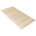 Vingo - Sommier 90x200cm - Sommiers à Lattes en Bois pour Adulte et Enfant - 28 Lattes