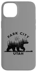 Coque pour iPhone 14 Plus Park City Utah Vacation Ours Forêt Soleil