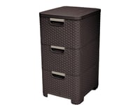 Curver Style Drawer Dark Brown