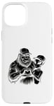 Coque pour iPhone 15 Plus Funny Cryptid Bigfoot Alien Love Valentine Monster Femme Homme