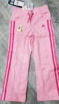 Adidas Girls Fleece Pants London 2012 5-6 years Pink X36210