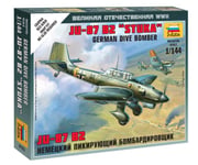 1:144 Zvezda Airplane Ju-87 Stuka Kit Z6123 Modellino