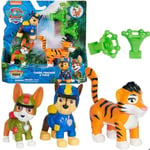 Paw Patrol Jungle Pups Chase Tracker-figurer set + tillbehör