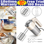 Electric Handheld Mixer Whisk 5 Speed Hand Kitchen Egg Beater Cream Cake Blender