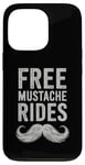 Coque pour iPhone 13 Pro Free Moustache Rides Moustache Face Sitting