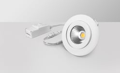 Downlightset MD-360 NXT, 6x610 lm, 2700K, 230V, IP44 