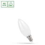 C37 LED Kronljus E14 4W Neutral Vit Frostad - 230V, Koltråd, Spectrum - Dimbar : Inte dimbar, Kulör : Neutral