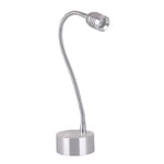 Flexible Pipe 3W LED Picture Spotlight Indoor Light Battery-Powered Lamp Button