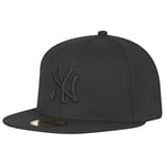 New Era New York Yankees 59fifty Cap Black on Black - 8-64cm