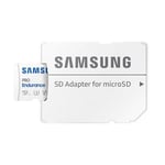 Minneskort Samsung Pro Endurance 128GB + adapter (MB-MJ128KA/EU)