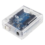 Protective Case Cover for Arduino UNO R3 (Clear) - RoHS Complaint