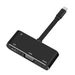 USB-C Multiport Adapter, VGA, HDMI, USB 3.0, 3,5 mm