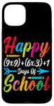 Coque pour iPhone 15 Plus Happy (9x9) + (6x3) +1 jours d'école